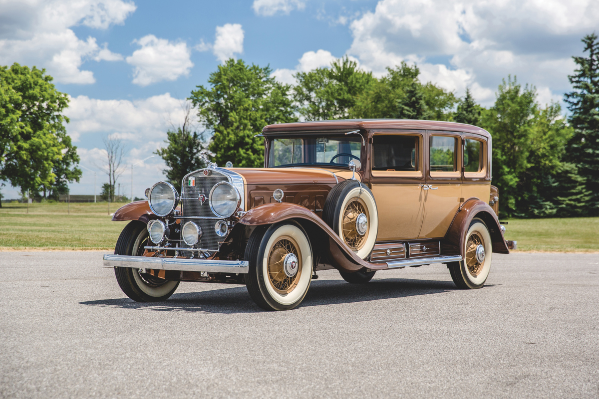 1931 Cadillac V-16 Seven-Passenger Imperial Sedan by Fleetwood offered at RM Auctions’ Auburn Fall live auction 2019